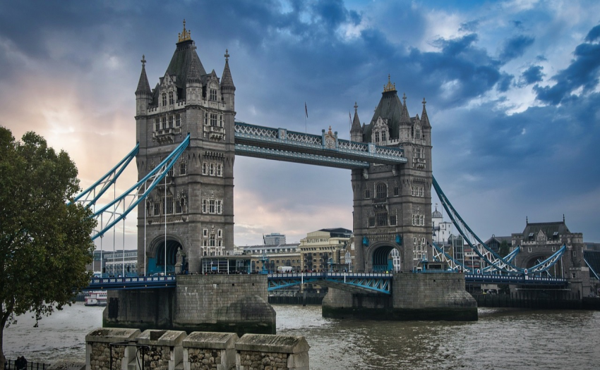 The Tower Bridge in London